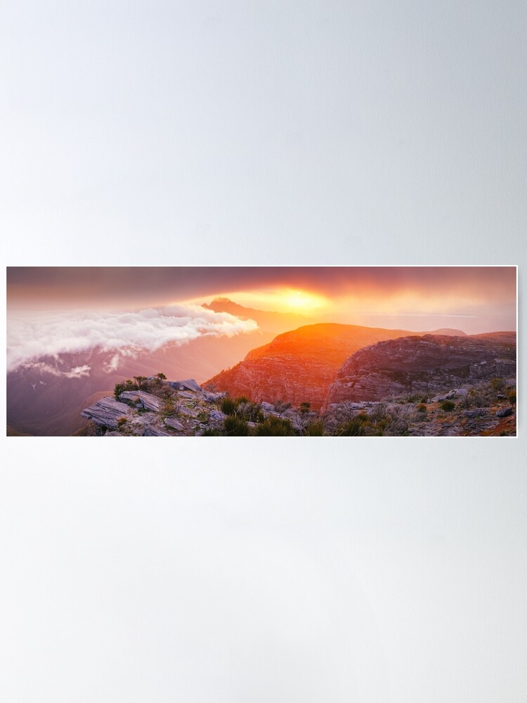 Alternate view of Bluff Knoll Summit View Stirling Ranges, Western Australia Poster