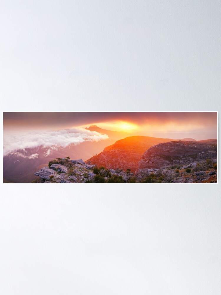 Alternate view of Bluff Knoll Summit View Stirling Ranges, Western Australia Poster