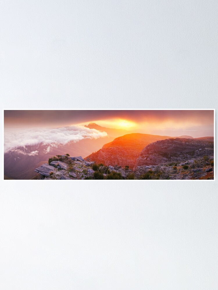 Alternate view of Bluff Knoll Summit View Stirling Ranges, Western Australia Poster