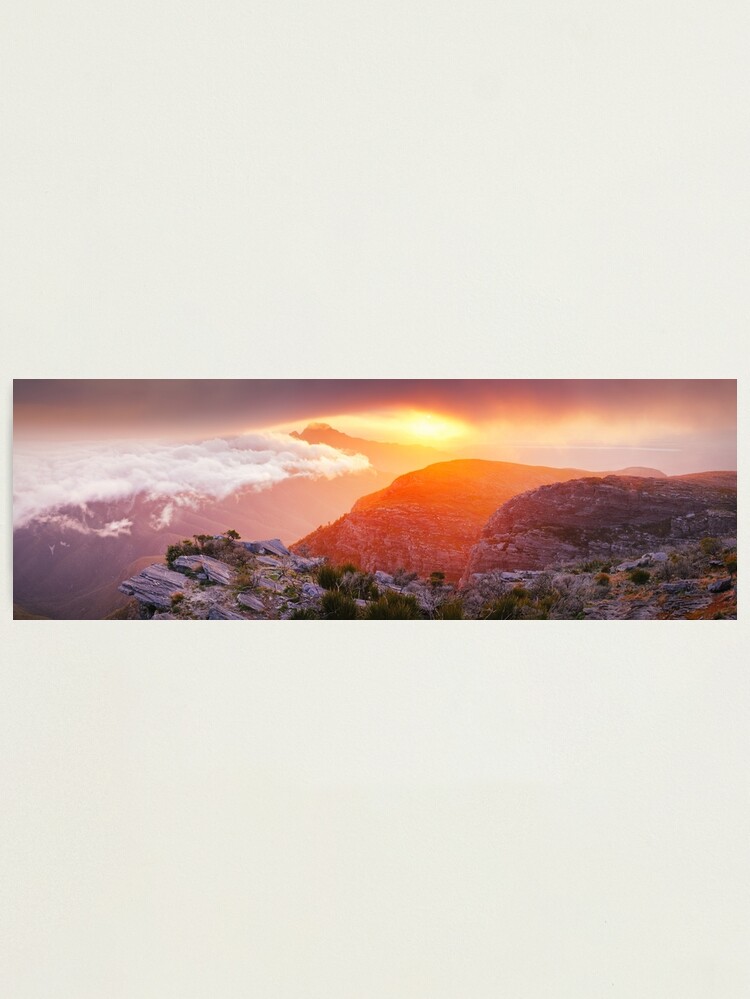 Alternate view of Bluff Knoll Summit View Stirling Ranges, Western Australia Photographic Print