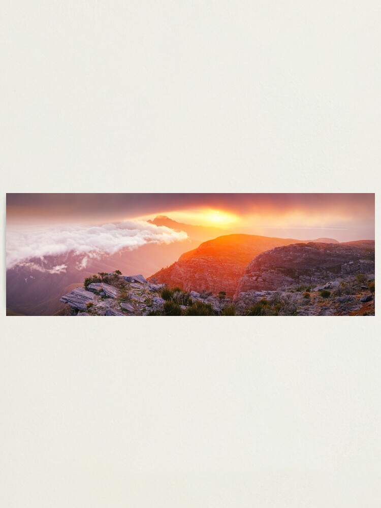 Alternate view of Bluff Knoll Summit View Stirling Ranges, Western Australia Photographic Print