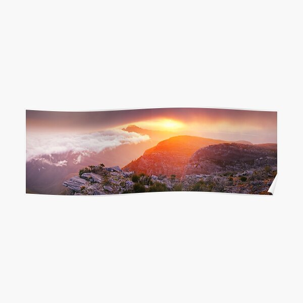 Bluff Knoll Summit View Stirling Ranges, Western Australia Poster