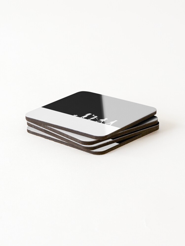 Thumbnail 4 of 5, Coasters (Set of 4), Isekai Shadow - Inverted designed and sold by CCCDesign.