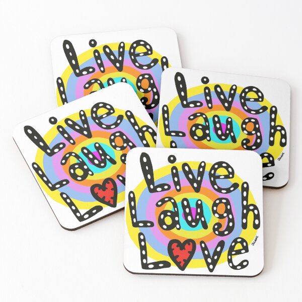 Item preview, Live Laugh Love Original Fun Art by Jelene designed and sold by Jelene.