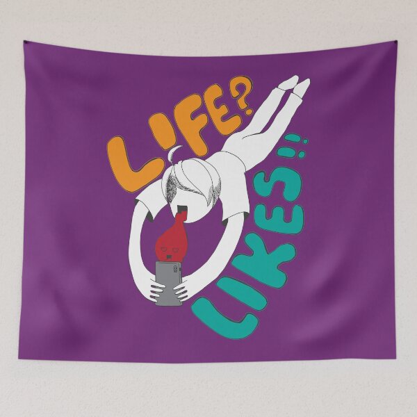 Item preview, Hey My Soul! Life or Likes?! - white version designed and sold by AlbinoSnowman.