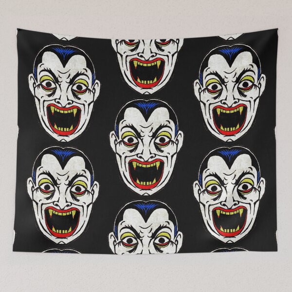 Item preview, Dracula Vampire Vintage Halloween Mask designed and sold by ShayneoftheDead.