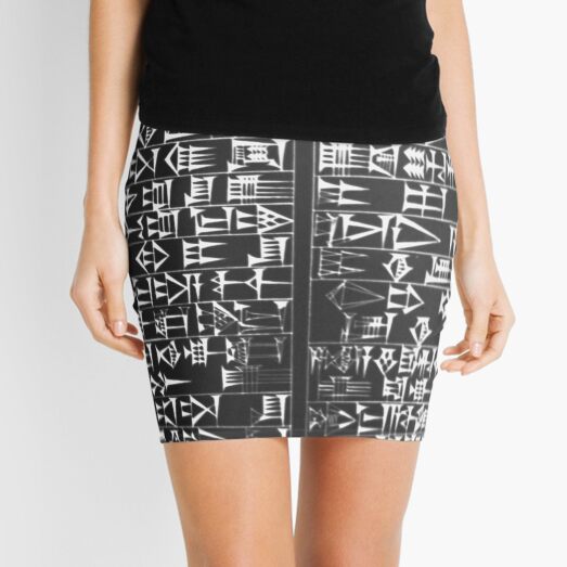 Code of Hammurabi Mini Skirt