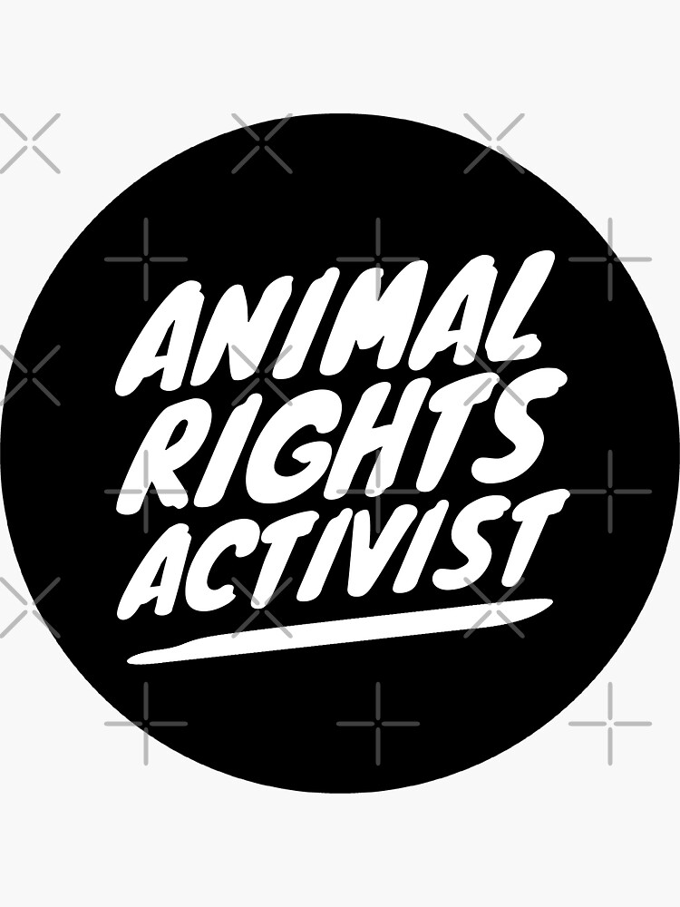 animal-rights-activist-sticker-by-vegan-ism101-redbubble