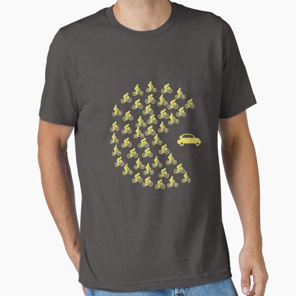 Item preview, Funny Bicycle eat Car Shirt designed and sold by phskulmshirt.
