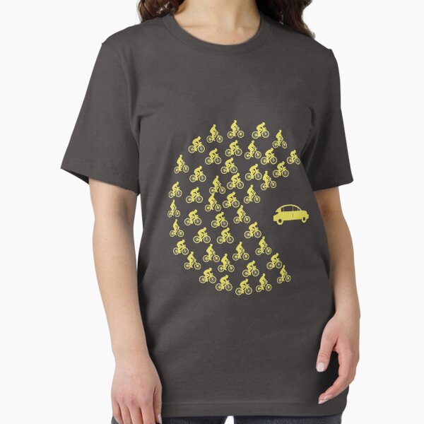 Item preview, Funny Bicycle eat Car Shirt designed and sold by phskulmshirt.