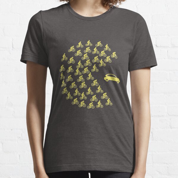 Item preview, Funny Bicycle eat Car Shirt designed and sold by phskulmshirt.
