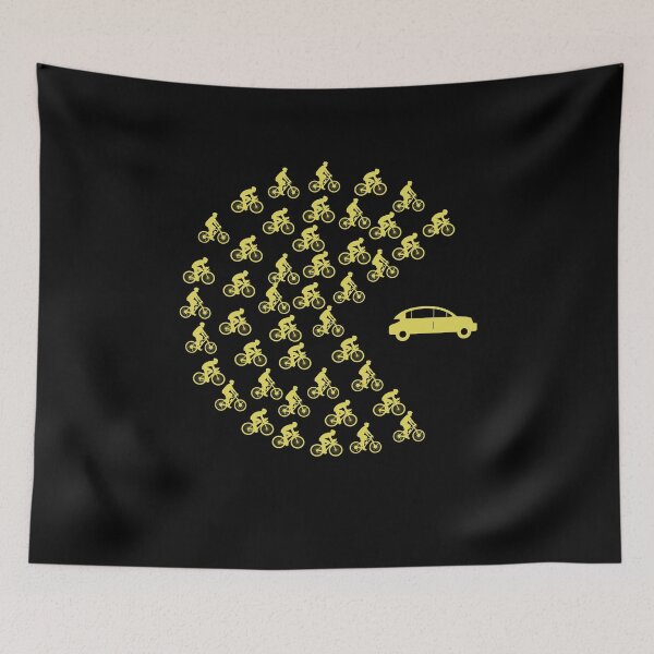 Item preview, Funny Bicycle eat Car Shirt designed and sold by phskulmshirt.