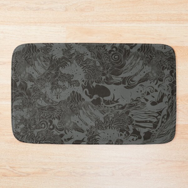 Item preview, Big waves Dark designed and sold by fakeface.