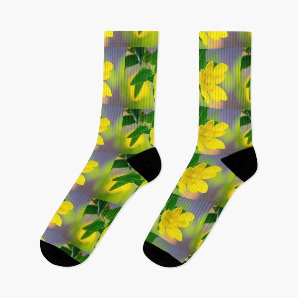 Item preview, Yellow St Johns Wort Flower designed and sold by KarenWoodArt.
