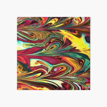 Fluid Abstract 2 Art Board Print