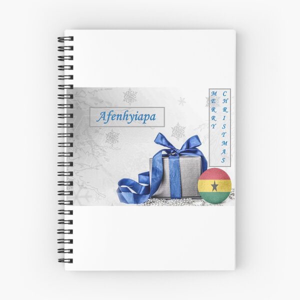 Item preview, Merry 'Ghana' Christmas in blue and silver designed and sold by WhoWeAre.