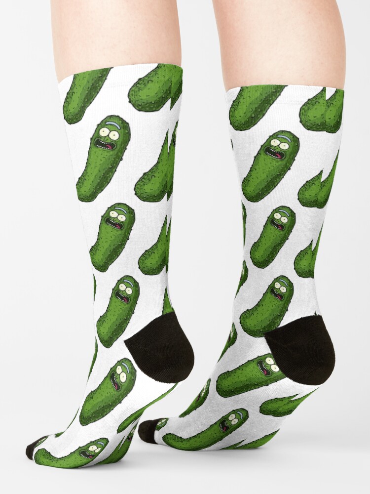 Alternate view of Pickle Rick Socks