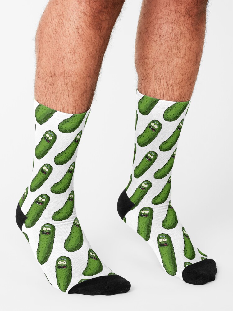 Alternate view of Pickle Rick Socks