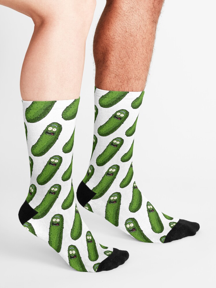 Alternate view of Pickle Rick Socks