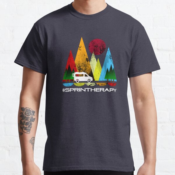 Moon and Mountains Classic T-Shirt