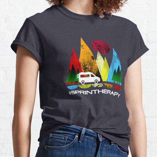 Moon and Mountains Classic T-Shirt
