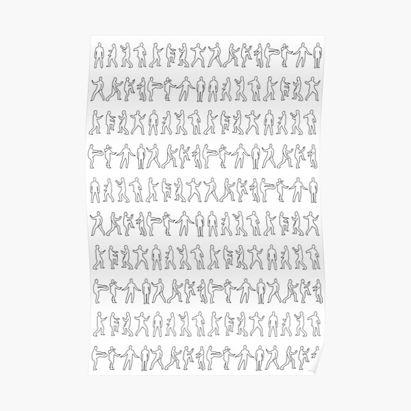 Tai Chi pattern Poster