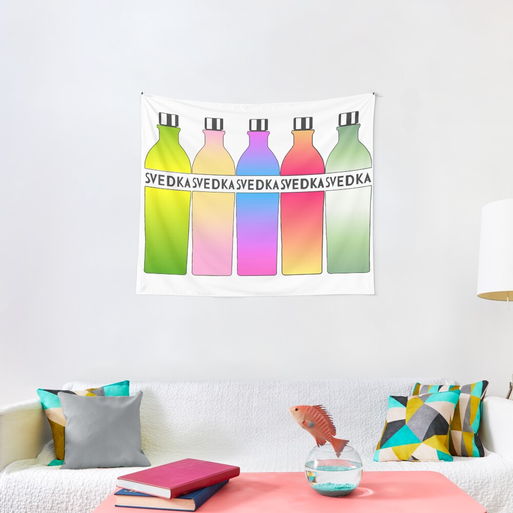Svedka Tapestry Lemonade Svedka Wall Tapestries Blue Raspberry