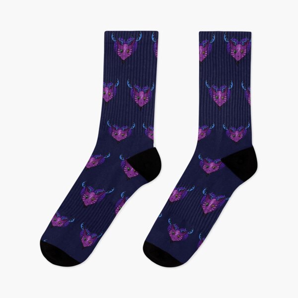 Item preview, Purple Space Cat (Antlers) designed and sold by jezkemp.