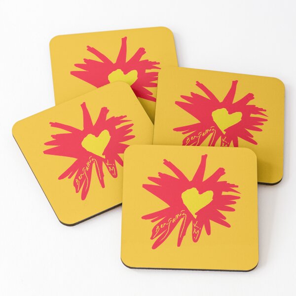 Item preview, Yellow Heart Red Explosion designed and sold by Benjamin L.M..