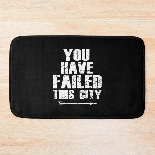 Item preview, You Have Failed This City - Activism designed and sold by Superhero Gear.
