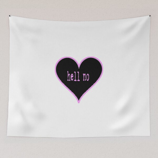 Item preview, Hell No Heart designed and sold by SerpentSkyArts.