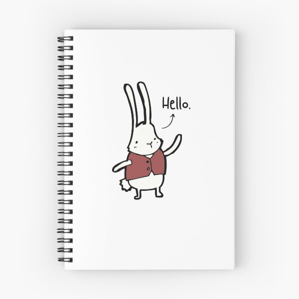 Item preview, Hello Bunny Pet Funny Happy Sarcastic Spiritual Animal Birthday Gift designed and sold by EpsilonEridani.