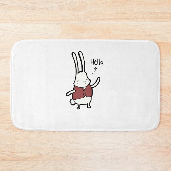 Item preview, Hello Bunny Pet Funny Happy Sarcastic Spiritual Animal Birthday Gift designed and sold by EpsilonEridani.