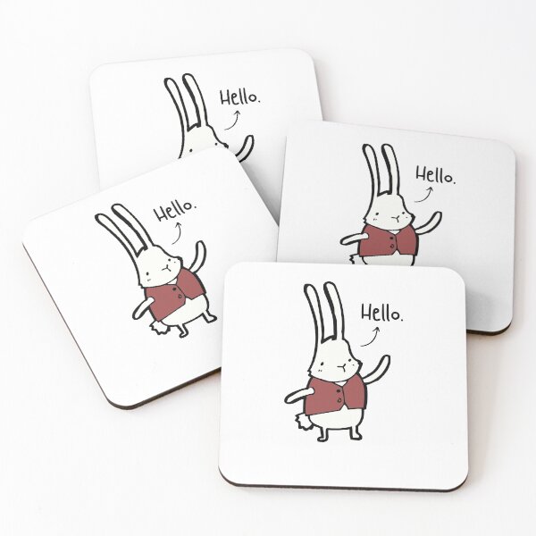 Item preview, Hello Bunny Pet Funny Happy Sarcastic Spiritual Animal Birthday Gift designed and sold by EpsilonEridani.