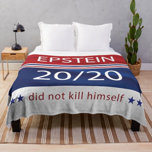 Aperçu de l'œuvre Jeffrey Epstein 2020 ne s'est pas tué créée et vendue par Hannah Jacole.