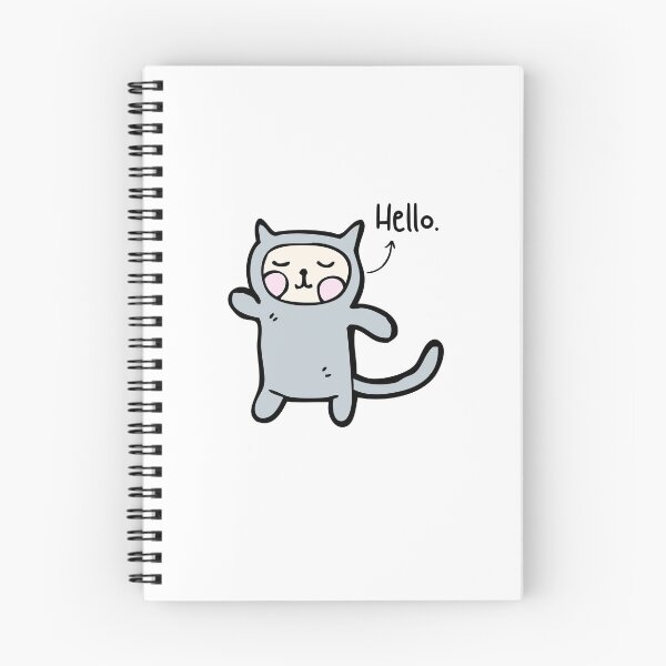 Item preview, Hello Cat Pet Funny Happy Sarcastic Spiritual Animal Birthday Gift designed and sold by EpsilonEridani.