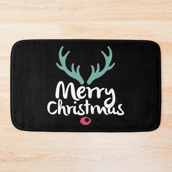 Artikelvorschau, Motivational Inspirational and Positive quote - Merry Christmas typography text art by Word Fandom - wordfandom entworfen und verkauft von Kerry Pritchard.