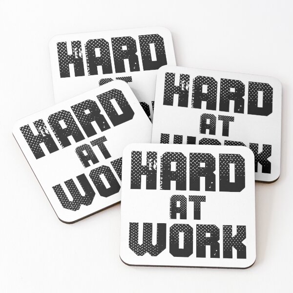 Item preview, Hard at Work designed and sold by bastecklein.