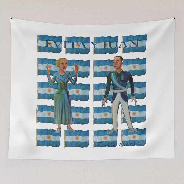 Item preview, Evita y Juan Perón designed and sold by Diego Manuel Rodriguez.