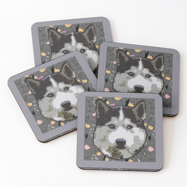 Item preview, Siberian Husky Portrait designed and sold by IowaArtist.