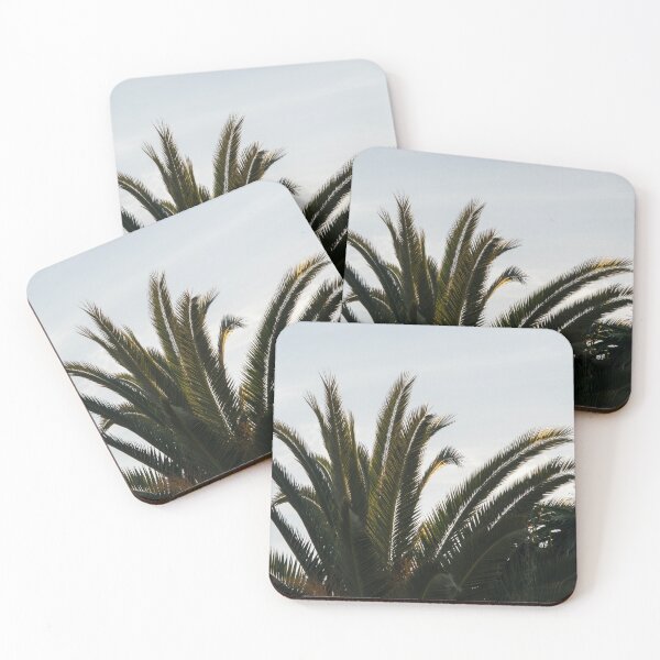 Item preview, Glowing Fronds - Sunset Behind the Palm Trees designed and sold by Georgia Mizuleva.