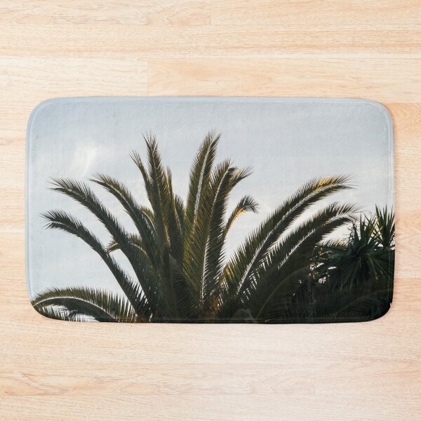 Item preview, Glowing Fronds - Sunset Behind the Palm Trees designed and sold by Georgia Mizuleva.