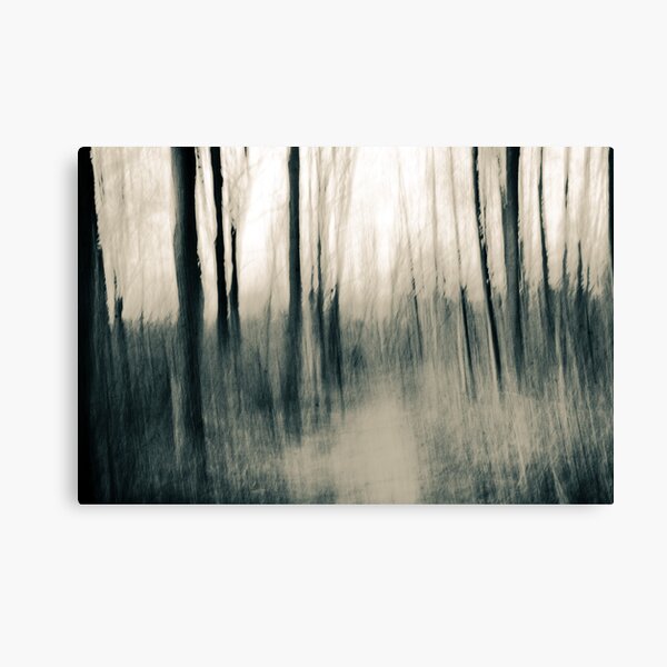 Turmoil surrounds us - an abstract expressionism Canvas Print