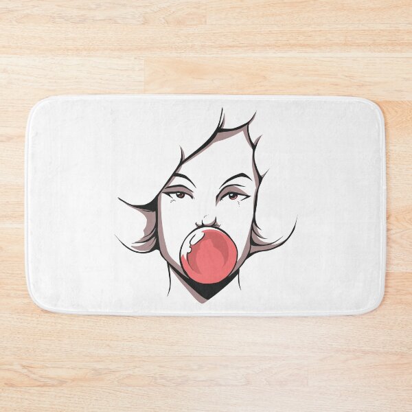 Item preview, Women face with chewing gum. designed and sold by emphatic.