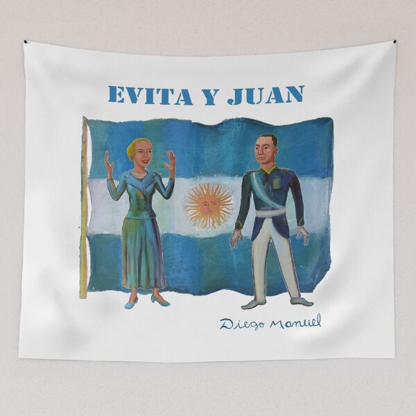 Item preview, Evita y Juan Perón designed and sold by Diego Manuel Rodriguez.