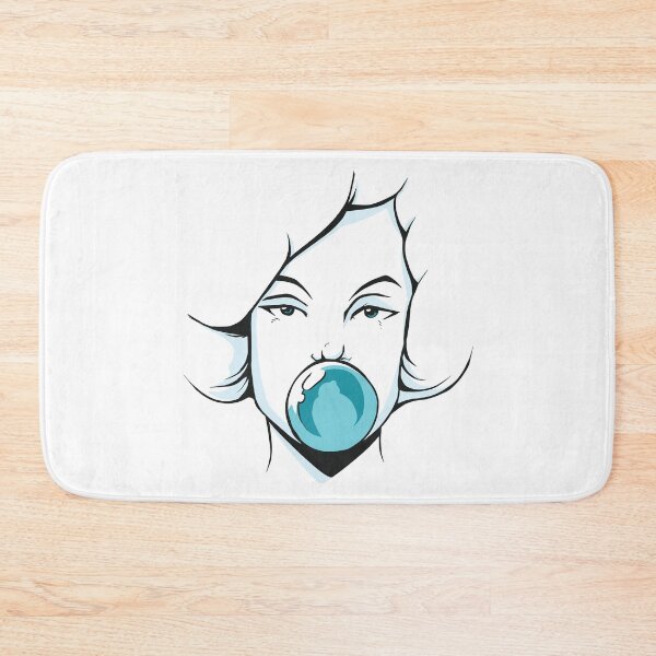 Item preview, Women face with chewing gum. designed and sold by emphatic.