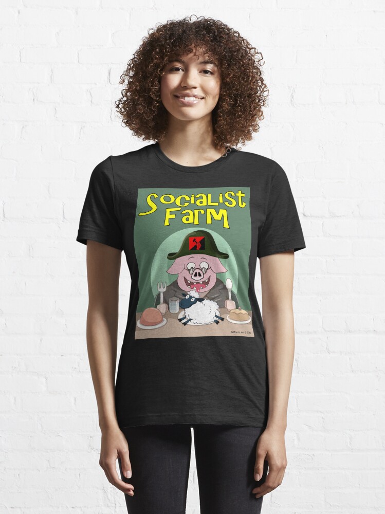 Alternate view of Socialist Farm Essential T-Shirt
