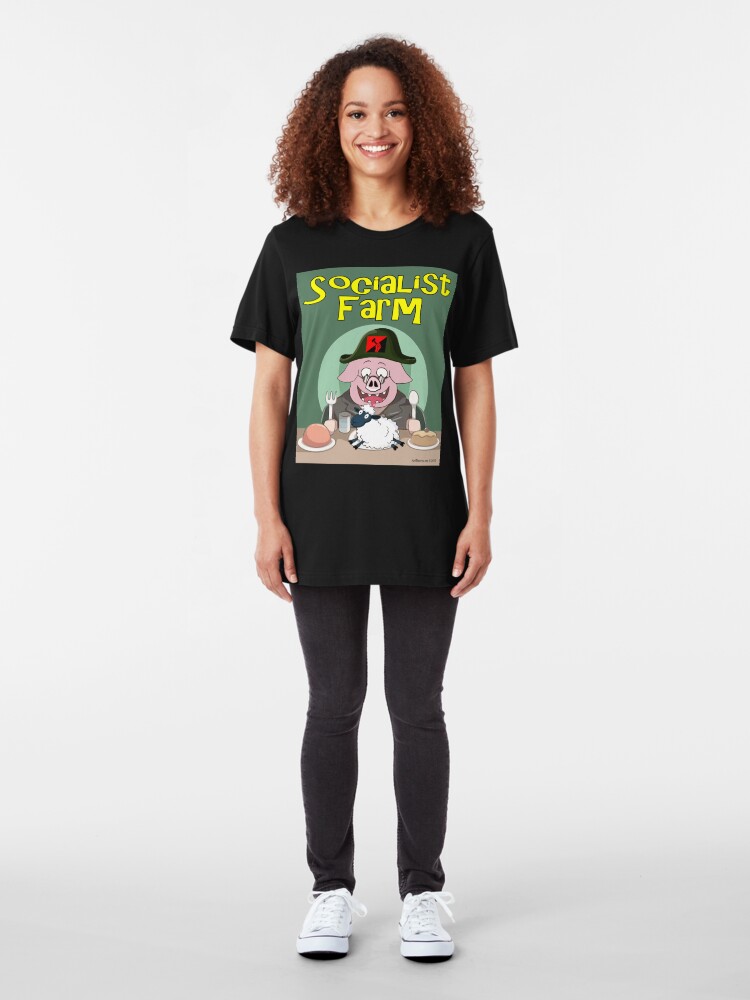 Alternate view of Socialist Farm Slim Fit T-Shirt