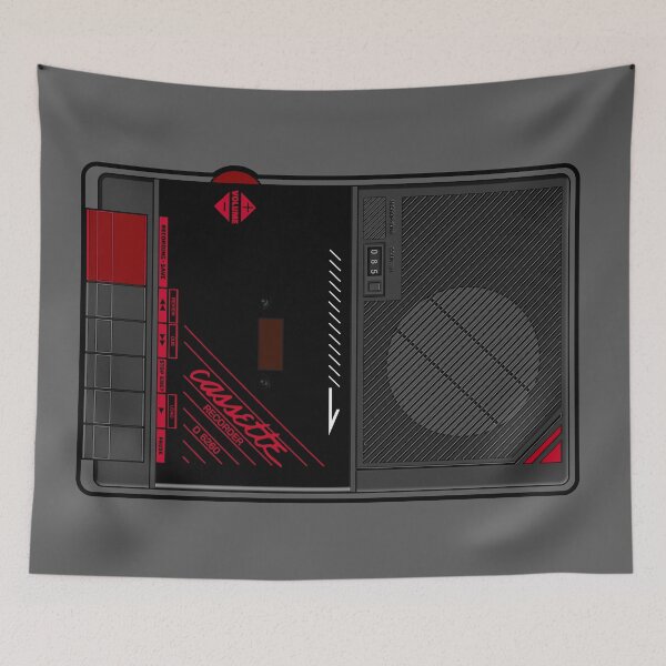 Item preview, Classic 80s Mono Cassette Player designed and sold by GeekRetro.