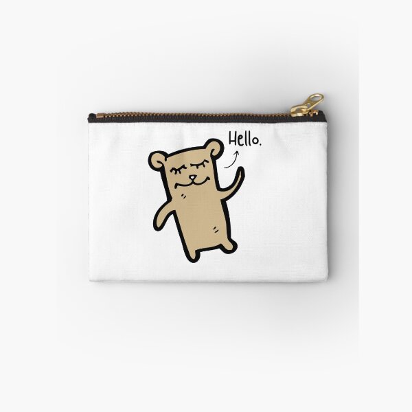 Item preview, Hello Bear Pet Funny Happy Sarcastic Spiritual Animal Birthday Gift designed and sold by EpsilonEridani.